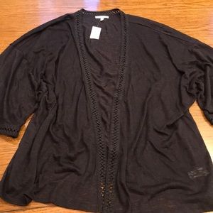 Maurices black shrug * XXL* NWT